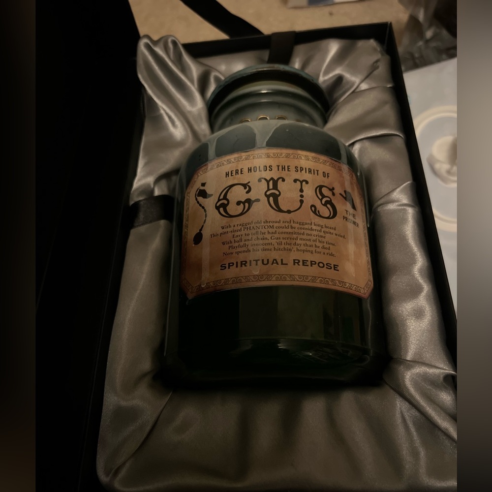 Disney Haunted Mansion Ghost Spirit Jar Gus